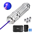 Синяя лазерная указка, 10000 нм, светодиодный м