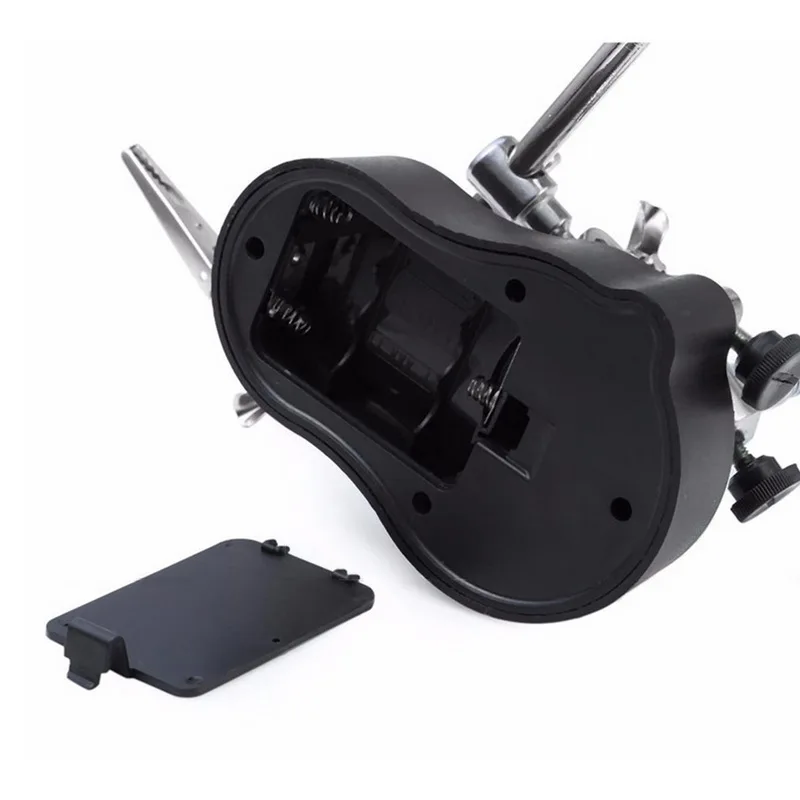 Подставка для паяльника со сварочной лупой зажим стеклянных зажимов третья