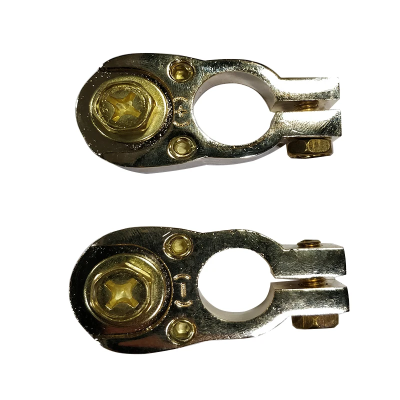 Автомобильный Универсальный терминал для аккумулятора из чистой меди два