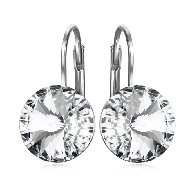 Новинка серебро 925 пробы оригинальные кристаллы от Swarovski Bella Mini 6 видов цветов