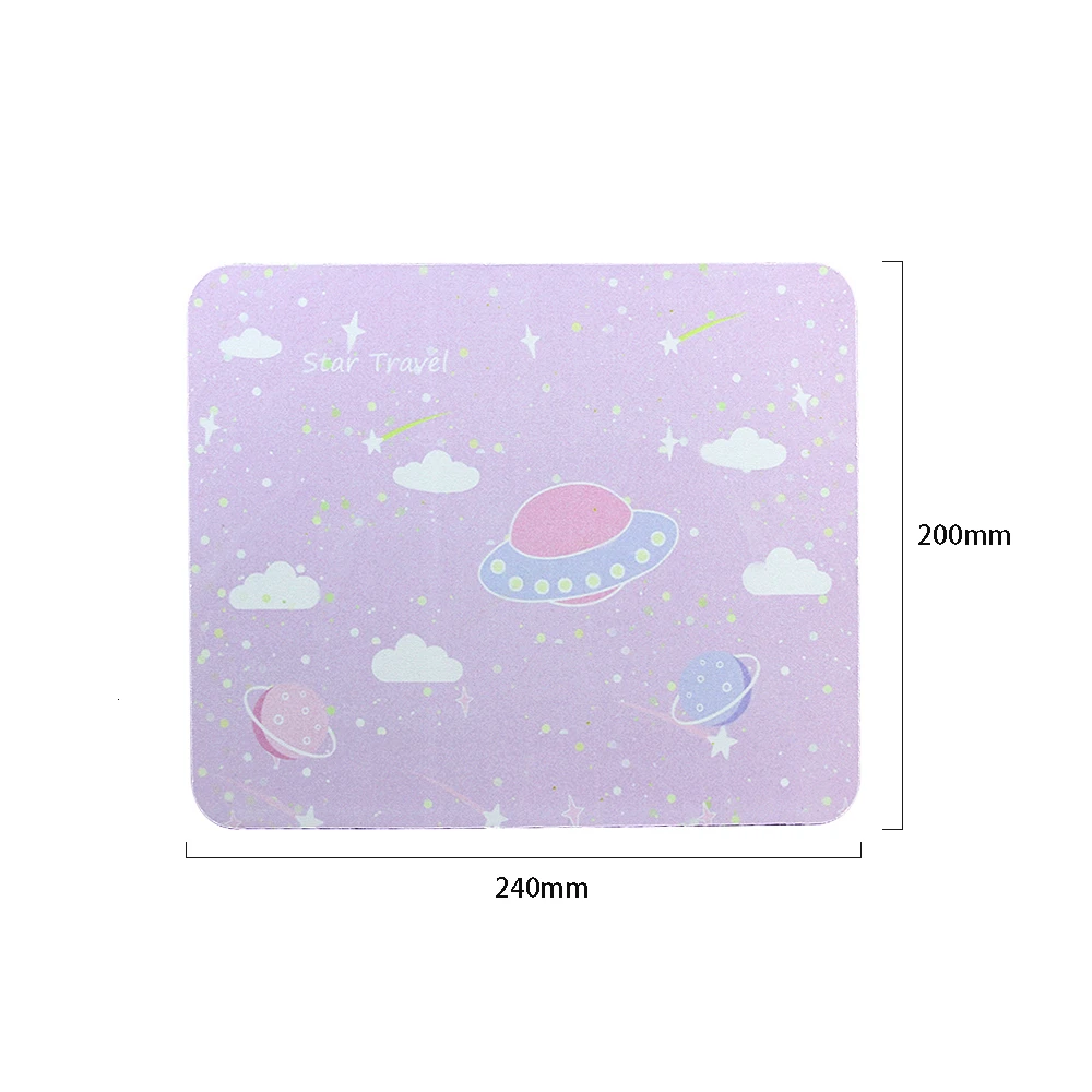 

CHYI Cartoon Pattern Mouse Pad Anti-Slip Slim Desk Mat Computer Accessories Rubber Mousepad For Office PC Laptop Desktop