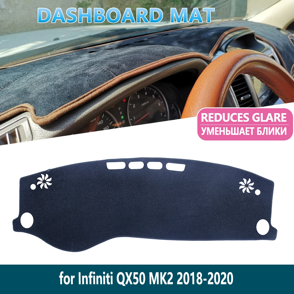 Нескользящий коврик для приборной панели Infiniti QX50 2018 2019 2020 II MK2 | Автомобили и