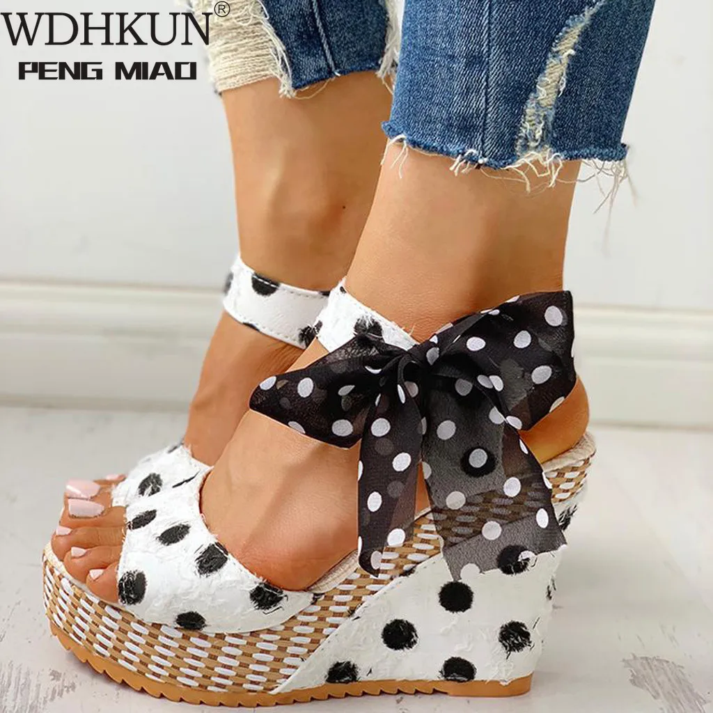 Женские туфли на каблуках Туфли танкетке модные резиновые сапоги с рисунком в