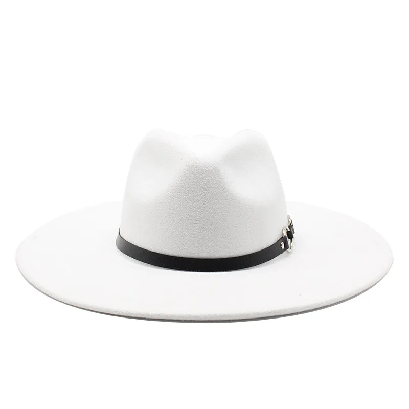 Зимний шерстяной джазовый фетровый головной убор повседневные мужские и женские