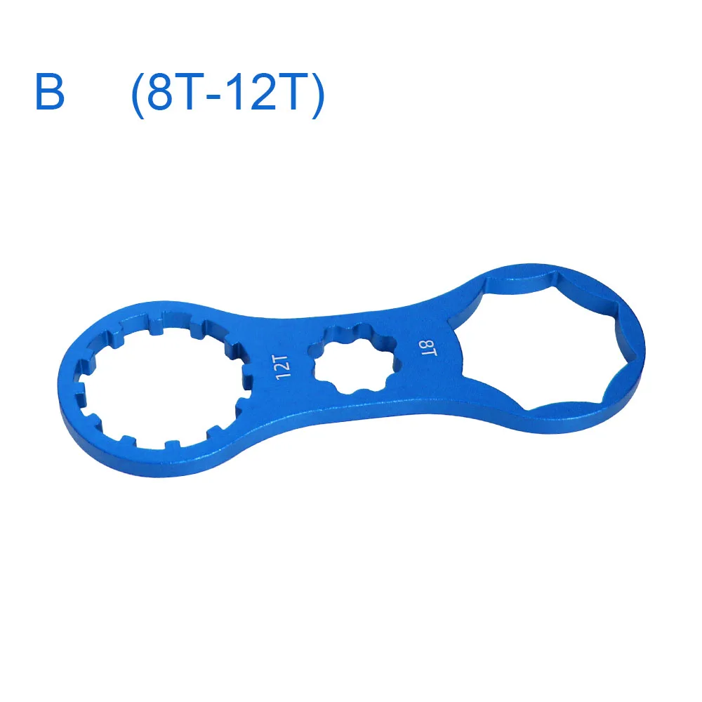 Aluminum Bicycle Front Fork Cap Wrench Bicycle Repair Tool for SR Suntour XCR/XCT/XCM/RST MTB Bike Front Fork Disassembly Tools