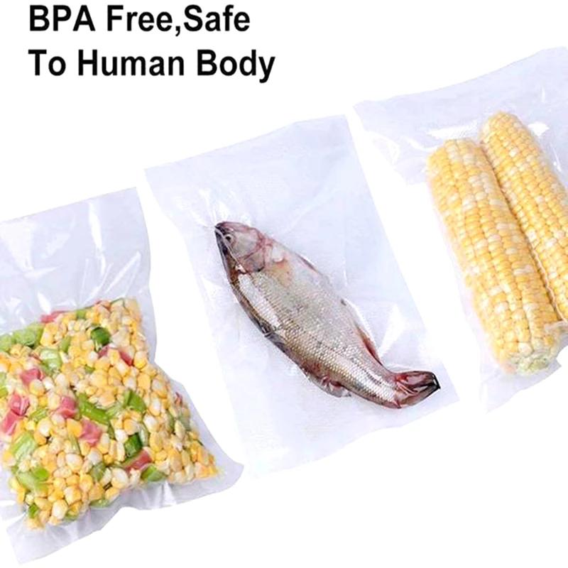 

6 Rolls of Vacuum Sealed Bags for Food Preservation,Vacuum Bags, Suitable for All Clamp Vacuum Sealing Machines