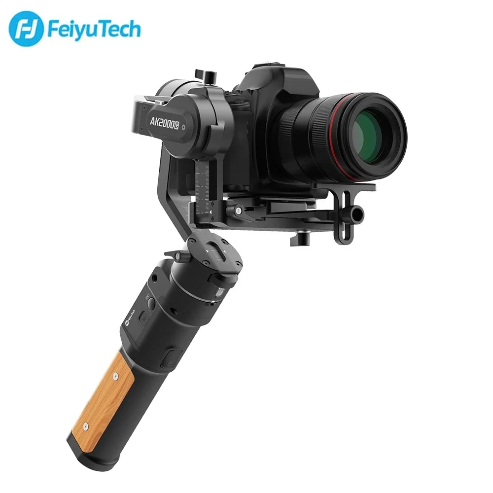 FeiyuTech AK2000C 3 оси Бесщеточный Стабилизатор камеры Gimbal DSLR ручной VLOG съемки для Lumix Canon