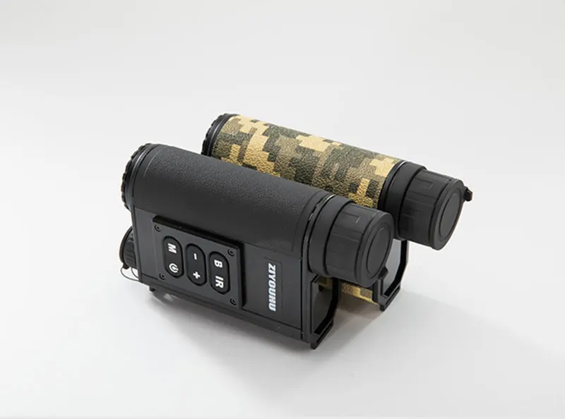 

ZIYOUHU 6X magnification black laser rangefinder 500m night vision device optical laser measuring tool distance meter outdoor