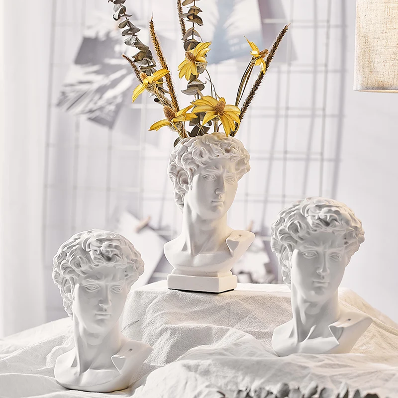 Украшение для дома изделия из смолы греческая статуя мифология голова Давида