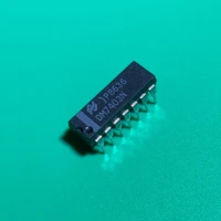 10pcslot dm7403n dip14 dm7403 n ic gate nand open 4ch 2 in 14dip quad 2 input nand gates with open collector outputs dm 7403n