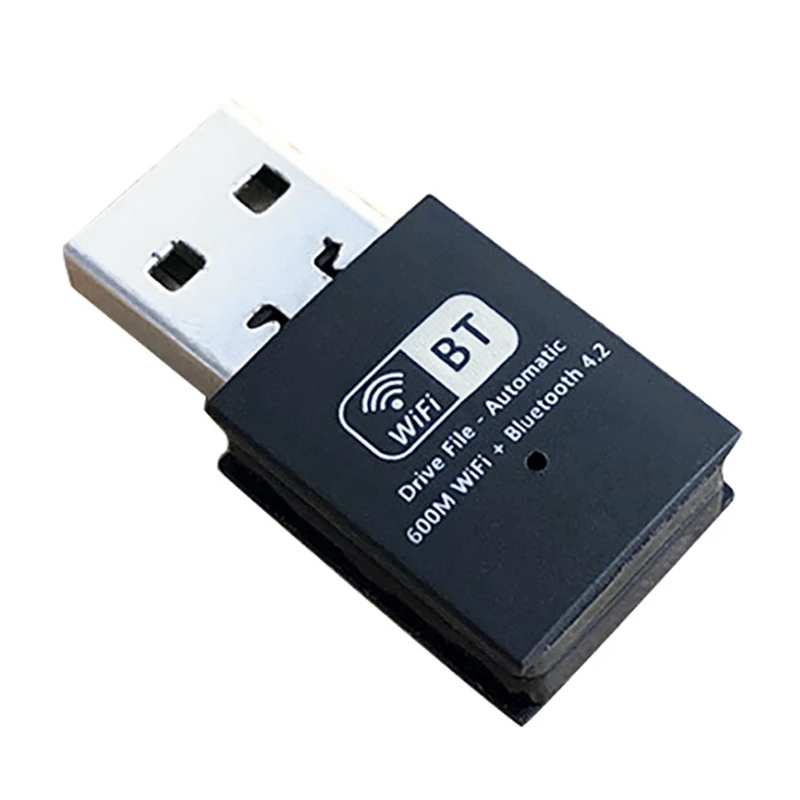 

600M Mini USB Wifi Adapter Network Lan Card for PC Wifi Dongle Dual Band 2.4G&5.8G Wireless WiFi Receiver Desktop Laptop