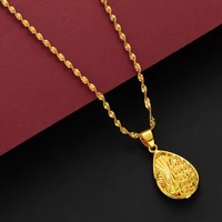 new vintage clavicle chain yellow gold filled wedding peacock pendant necklace gift
