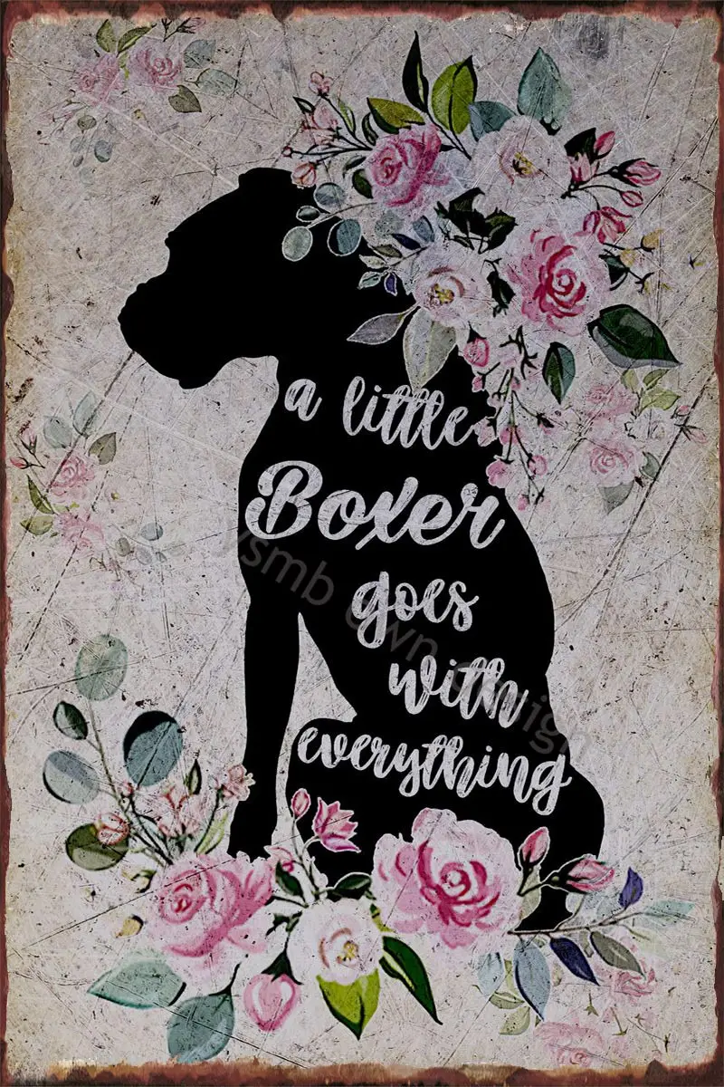 

Декор для стен в стиле боксера, декор для комнаты, ретро, винтажный металлический знак, Жестяная Табличка для художественного оформления, па...