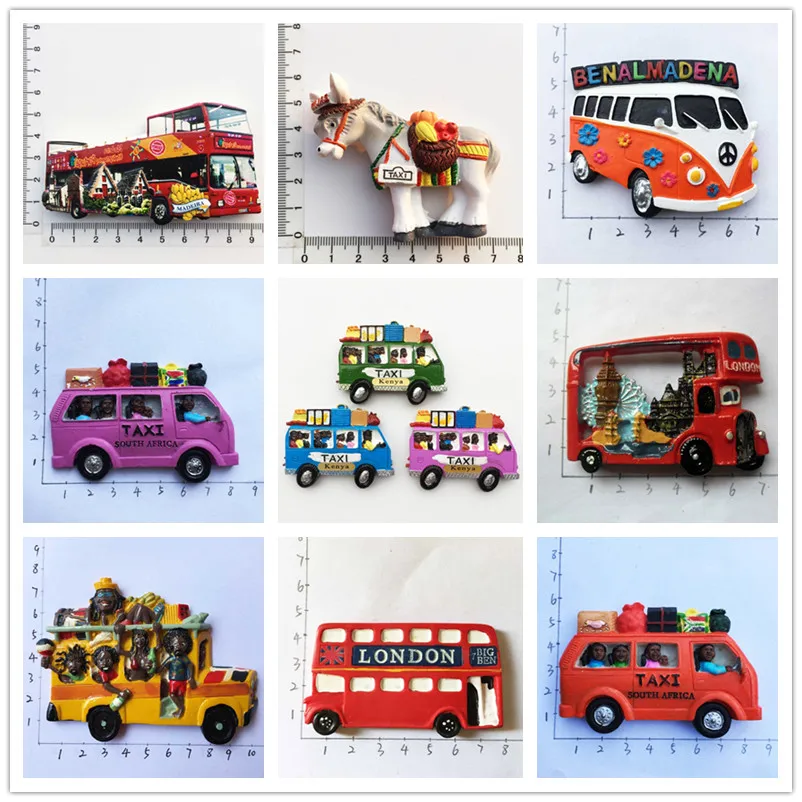 Мировой туристический магнит на холодильник сувенир Доминиканская Республика