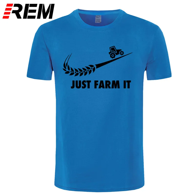 Модная футболка Just Farm It, мужские хлопковые фермерские футболки с круглым вырезом и короткими рукавами, Мужская футболка для сельского хозяйства, топы