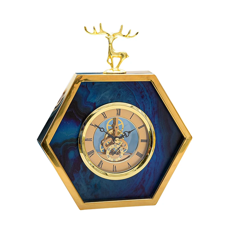 Роскошные современные дизайнерские настольные часы электронные бесшумные для