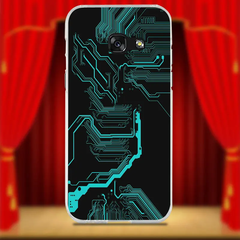 Компьютерная батарея печатная плата силиконовый мягкий чехол для телефона из