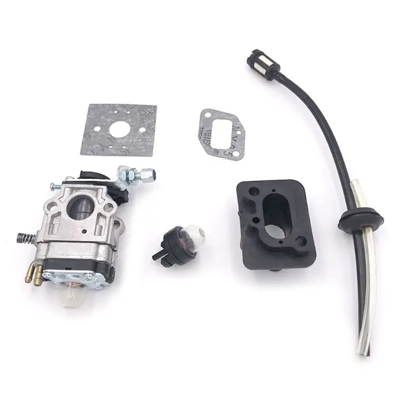 База для карбюратора соединитель впускного коллектора топливного шланга 43cc 52cc 40