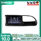 Автомобильный мультимедийный плеер, 6 + 128 ГБ, Android 10,0 для Ford Transit 2010-2016, GPS-навигация, головное устройство, радио, аудио, стереомагнитофон