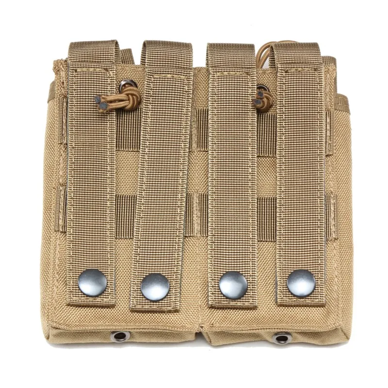 

Paintball Airsoft Molle Double Magazine Pouch M4 M16 AK AR Rifle Mag Holster 1000D Hunting Military Accessories Tactical Pouches