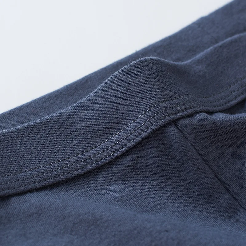 Сексуальное нижнее белье для мужчин однотонное хлопковое Мужское боксеры шорты