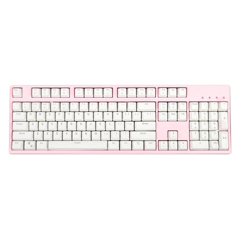 

Молодежный Вариант механическая клавиатура 104 ключ оси RGB полный ключ не спешите игровая механическая клавиатура Тетрадь