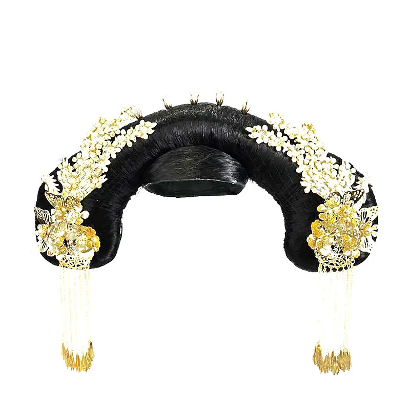 Головной убор династии Цин волосы императрицы аксессуары для принцессы