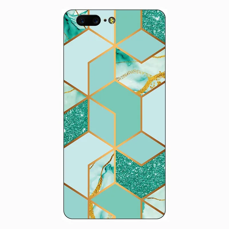 Мягкий чехол для телефона Oneplus 5 / One Plus Five A5000 блестящий Цветной силиконовый