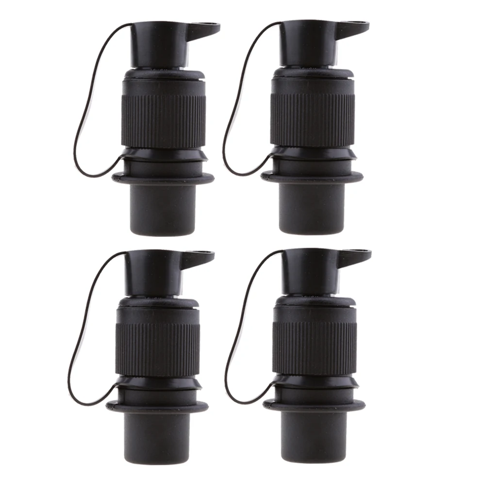 4 X караван Грузовик Лодка буксир Электрический провод разъем 3 розетки черный |