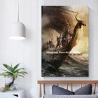 Викинги, классический ТВ-сериал, Картина на холсте, постеры и принты, настенные картины для гостиной, винтажный декоративный домашний декор