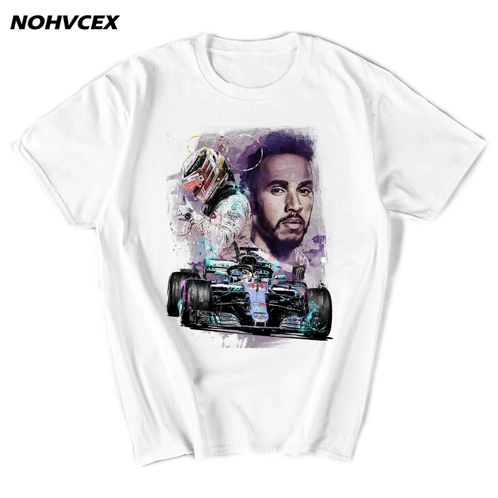 Футболка мужская с коротким рукавом британская формула One driver #44 Льюис Гамильтон