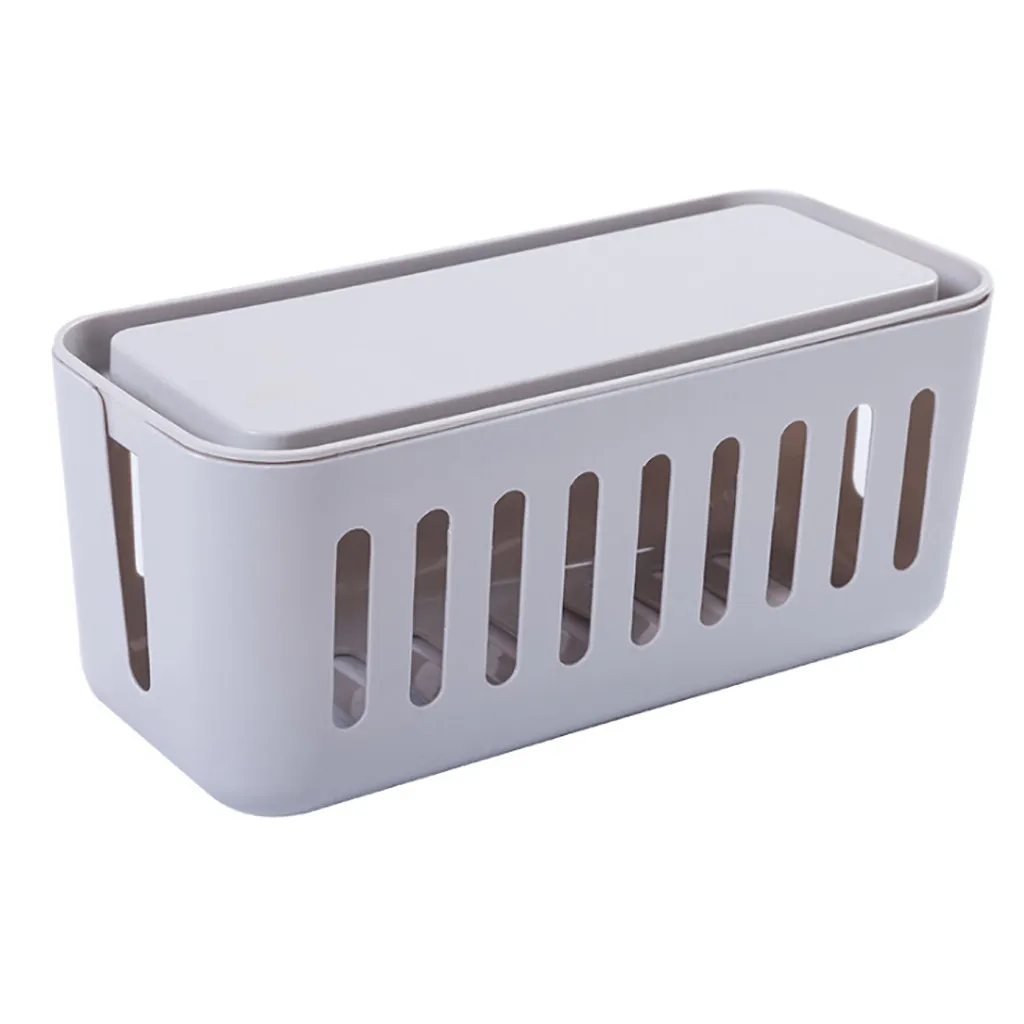 1 шт. коробка для хранения проводов пластиковая Многофункциональная Защита от