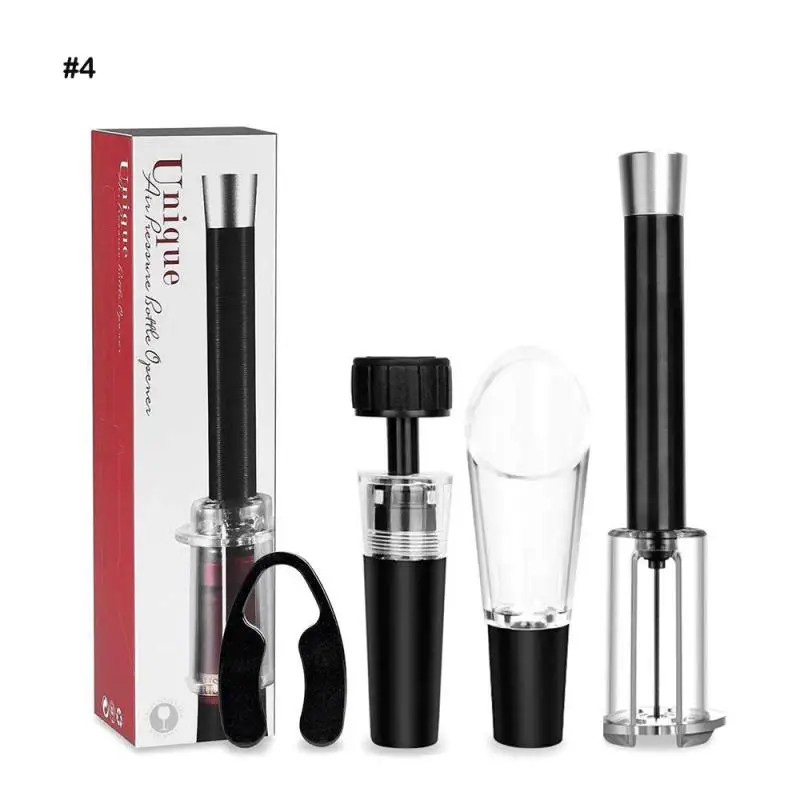 4 шт./компл. открывалка для бутылок с воздушным давлением алюминиевая