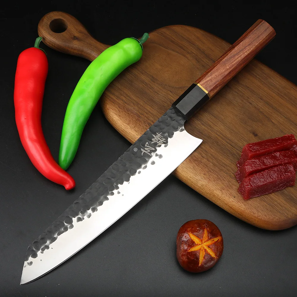 XUAN FENG нож для нарезки мяса лосося Профессиональный японский шеф-повар семья