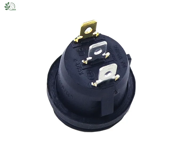 1 шт. Водонепроницаемый ВКЛ-ВЫКЛ 3Pin красного синего зеленого и желтого цвета