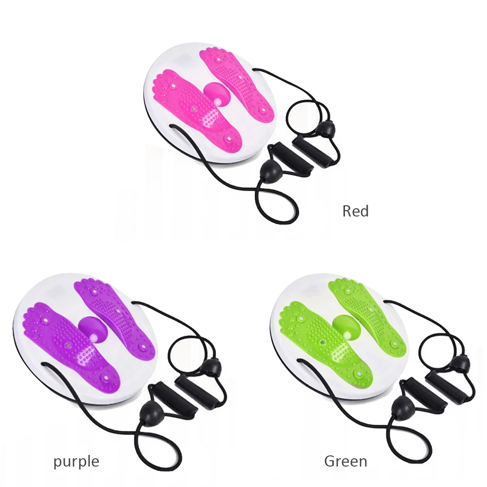 Тарелка для йоги скручивающаяся доска с устойчивой веревкой похудения живота