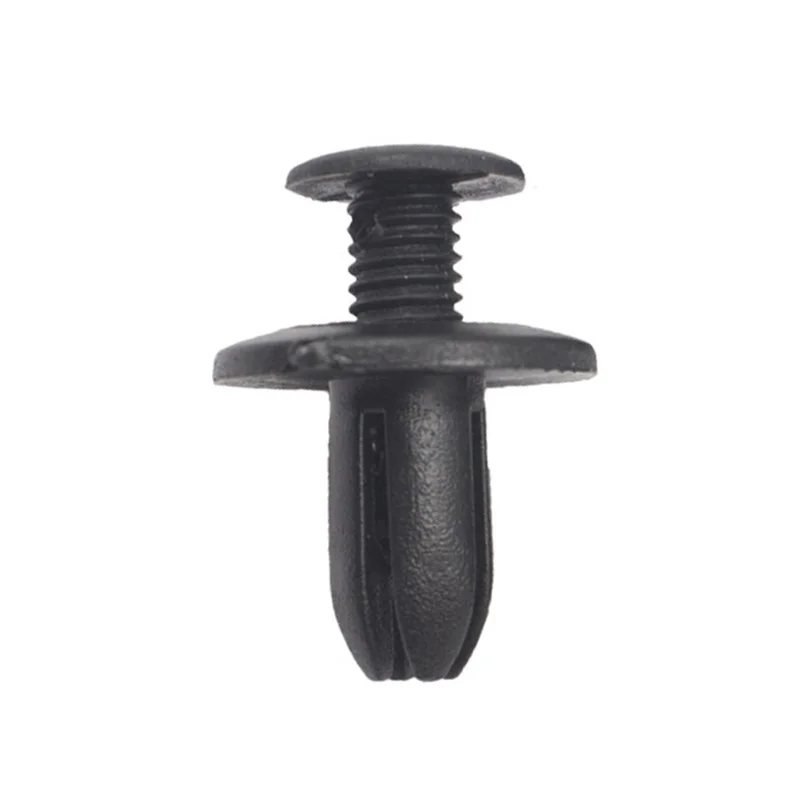 50 Pieces Plastic expanding rivet 6mm hole car fastener door panel buckle for Toyota Mazda Auto Retaining Clips | Автомобили и