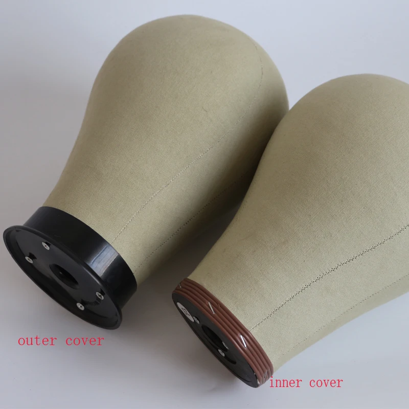 Подставка для парика бежевый брезентовый держатель волос 21/22/23/24 дюйма | Шиньоны и