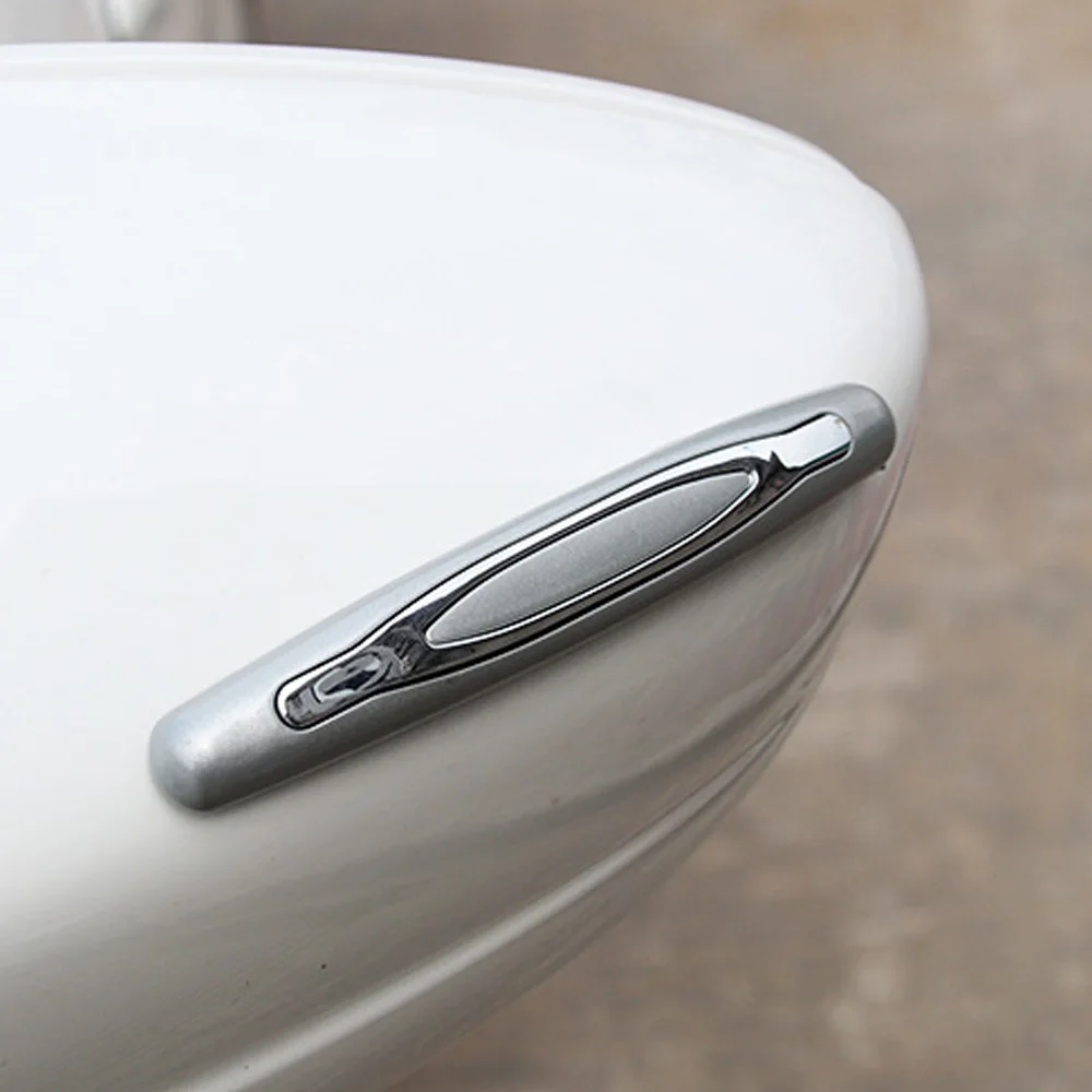 

4X Car Door Anti-Collision Strip Anti-Bump Protector ABS+PVC Scratch Abrasion Trim Edge