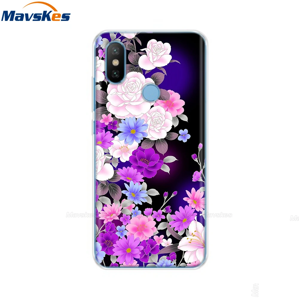 Силиконовый чехол для телефона для Xiaomi mi A2 Lite, чехол с рисунком, мягкая задняя крышка из ТПУ, чехол для телефона для Xiomi mi A2 mi A2 LITE, бампер - Цвет: 7