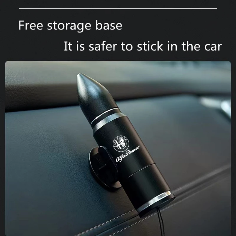 

For Alfa Romeo Car Safety Hammer Auto Emergency Glass Window Breaker Seat Belt Cutter Life-Saving Escape Car Emergency Tool