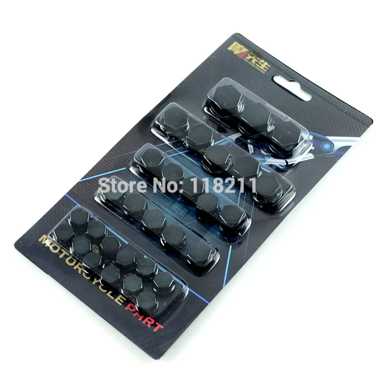 Рамки для мотоциклов 30 шт. пластиковые болты декоративные крышки Yamaha Kawasaki Honda