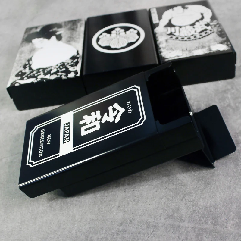 20 палочек черный чехол для сигареты со скользящим покрытием мужские аксессуары