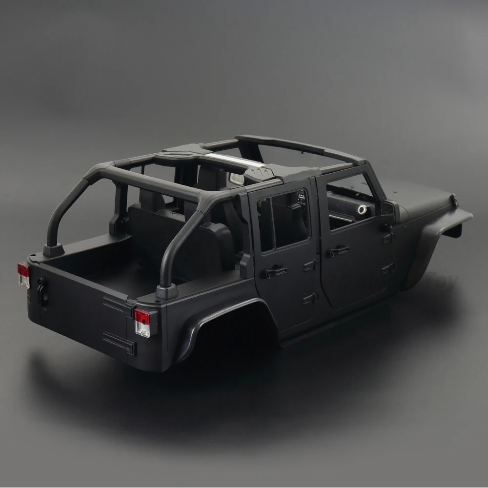 Колесная база 313 мм масштаб 1:10 Wrangler Rubicon комплект трансформируемого жесткого