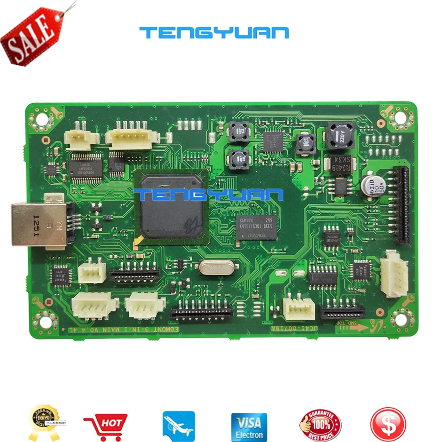 2 шт. X JC41 00719A Origina Logic для Samsung SCX 3400 3401 SCX3400 отформатировочная плата в части