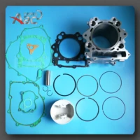 cylinder set with piston ring pin piston set clips and gaskets for hs700 hisun 700cc atv quad