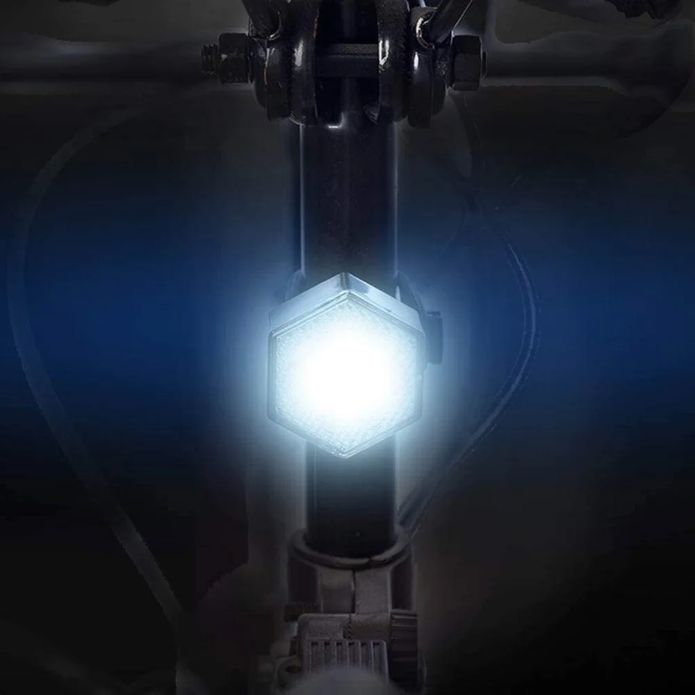 Велосипед хвост светильник с шестигранной головкой велосипед USB светодиодный