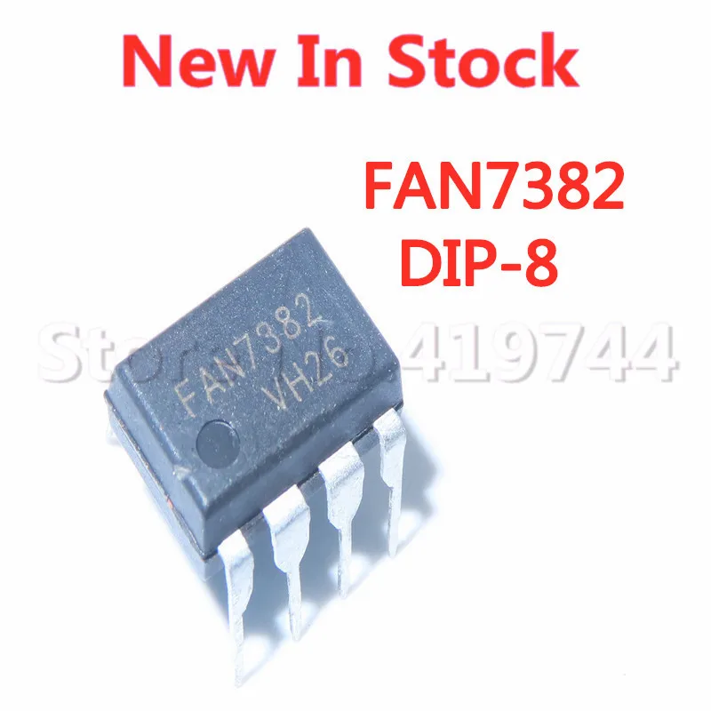 

5PCS/LOT 100% Quality FAN7382 FAN7382N DIP-8 LCD power management chip In Stock New Original