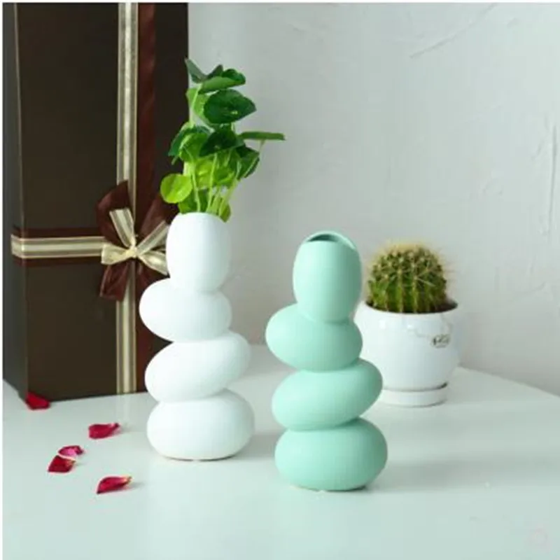 Керамическая ваза в европейском стиле стол украшения для дома и офиса креативные