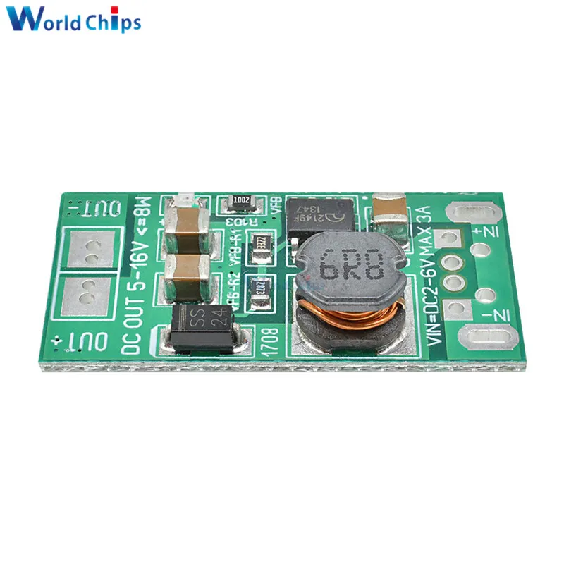Встроенный USB модуль diymore 5 В (2 6 в) до 12 эффективность 90%|Интегральные схемы| |